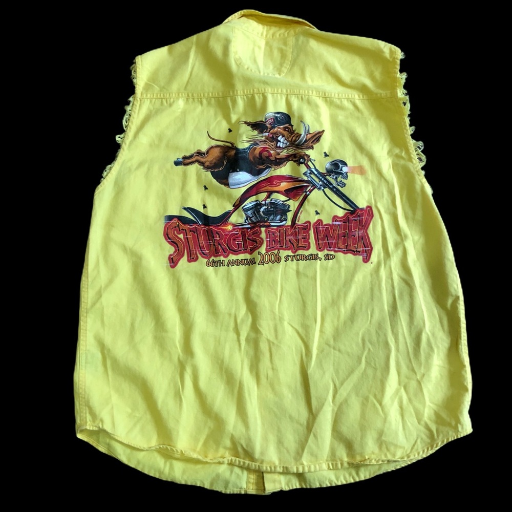 2006 Sturgis Bike Week Cut off shirt